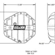 Load image into Gallery viewer, B&amp;M Hi-Tek Aluminum Differential Cover fits 1973-2020 Cadillac / Chevrolet / GMC Corporate 14-bolt (10.5-inch) - Detail View