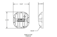 Load image into Gallery viewer, B&amp;M Hi-Tek Aluminum Differential Cover fits 1983-2014 Ford 8.8-inch - Check Fitment Details - Installation View