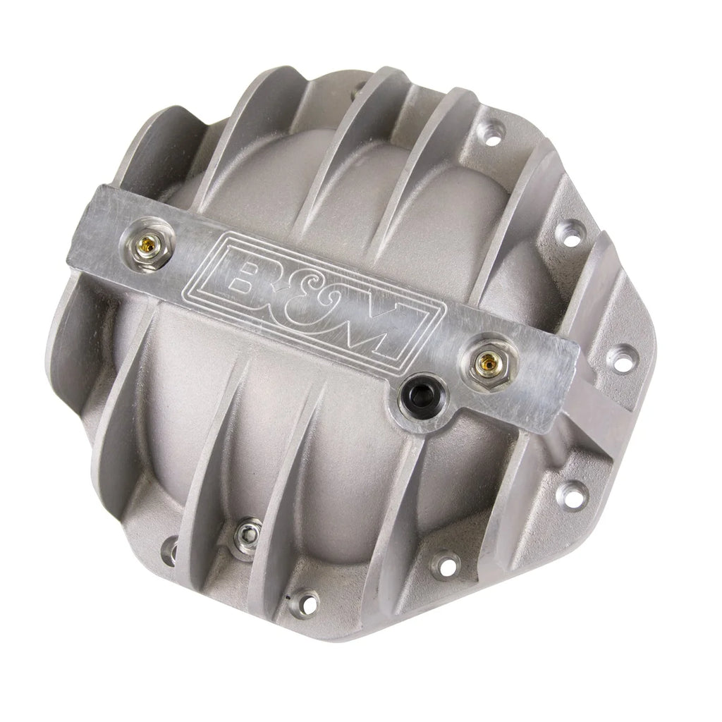 B&M Hi-Tek Aluminum Differential Cover fits 1994-2024 Chrysler / Dodge / Mitsubishi / Ram 9.25-inch - Main Product View