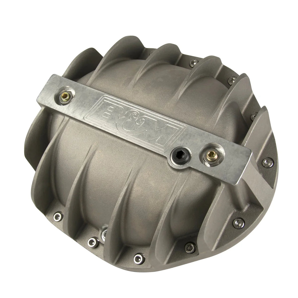 B&M Hi-Tek Aluminum Differential Cover fits GM 9.5-inch 14-bolt - Main Product View