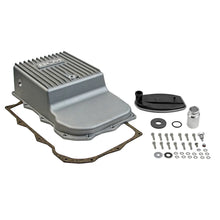 Load image into Gallery viewer, B&amp;M Hi-Tek Deep Heavy Duty Transmission Pan - Side View