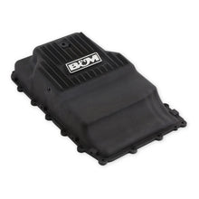Load image into Gallery viewer, B&amp;M Hi-Tek Heavy-Duty Deep Transmission Pan - Aluminum - Black fits Ford 10R80 - Installation View