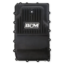Load image into Gallery viewer, B&amp;M Hi-Tek Heavy-Duty Deep Transmission Pan - Aluminum - Black fits Ford 10R80 - Additional View 8