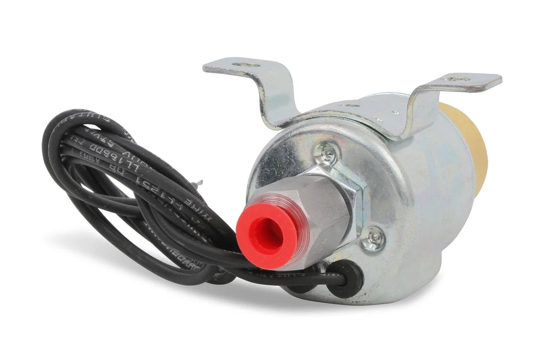 B&M Kit Includes Solenoid, Button Switch, Switch Mount, Fuse, and Indicator Light. 46076 - Additional View 5