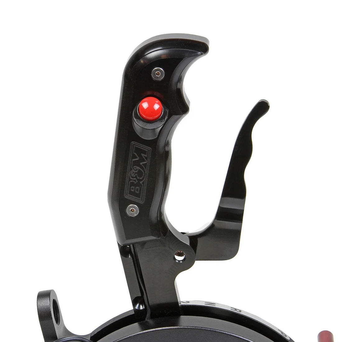 B&M Magnum Grip Side Plate with 12V Button - Side View
