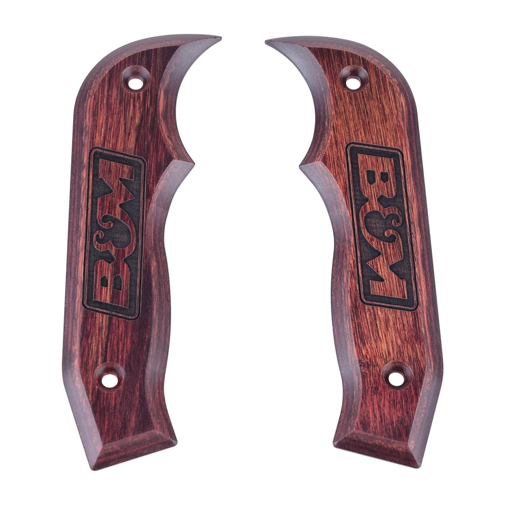 B&M Magnum Grip Side Plates - Rosewood - Main Product View