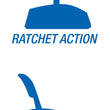 Load image into Gallery viewer, B&amp;M Ratchet Shifter - Console fits 1987-1993 Ford Mustang - Rear View