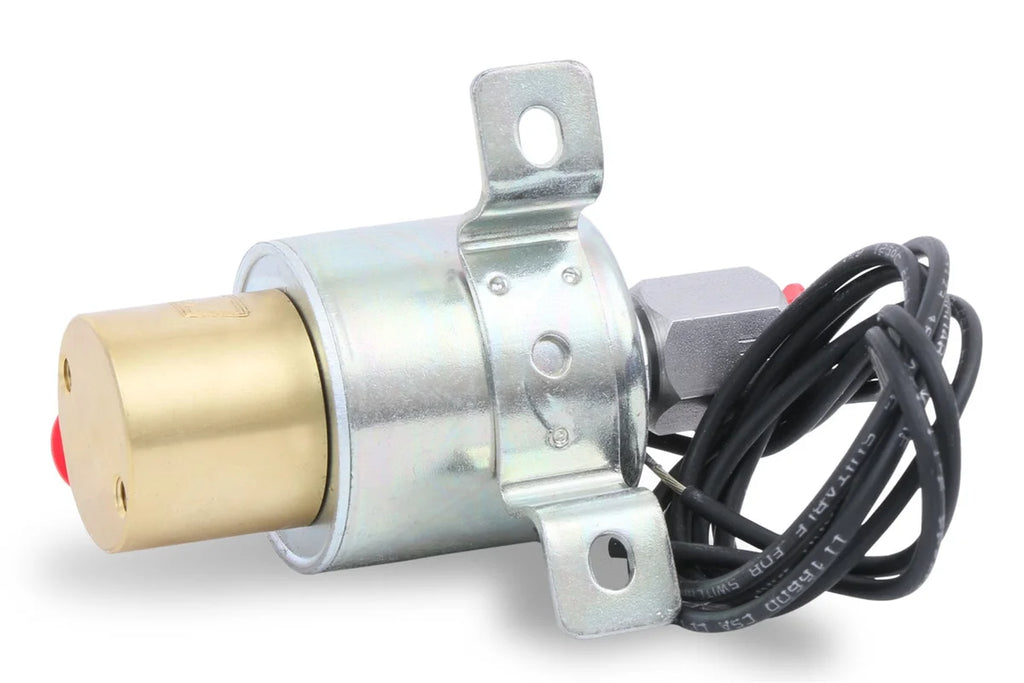 B&M Replacement Solenoid is Zinc Plated Steel with 1/8-inch NPT Inlet/Outlet 46075 - Installation View