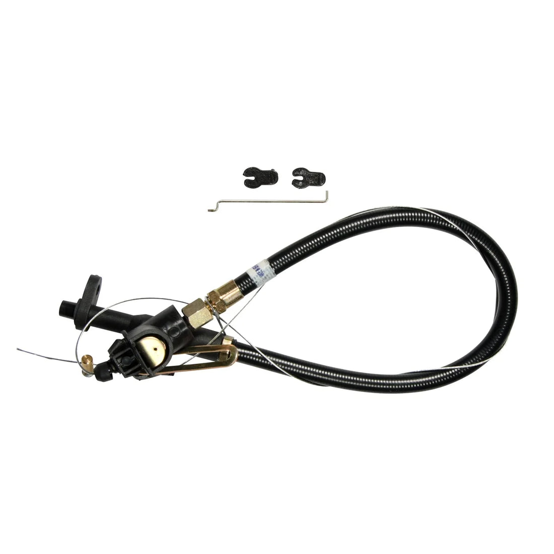 B&M Throttle Valve Cable, TH700R4 Transmission - Side View