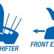 Load image into Gallery viewer, B&amp;M Universal 2, 3 &amp; 4-speed Compatible Shifter 80706 - Front View