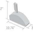 Load image into Gallery viewer, B&amp;M Universal 2, 3 &amp; 4-speed compatible shifter - Installation Diagram