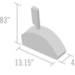 Load image into Gallery viewer, B&amp;M Universal 3 &amp; 4-speed Compatible Shifter 80681 - Installation Diagram