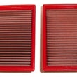 Load image into Gallery viewer, BMC 04-10 BMW 5 (E60/E61) M5 V10 Replacement Panel Air Filters (Full Kit) - Side View