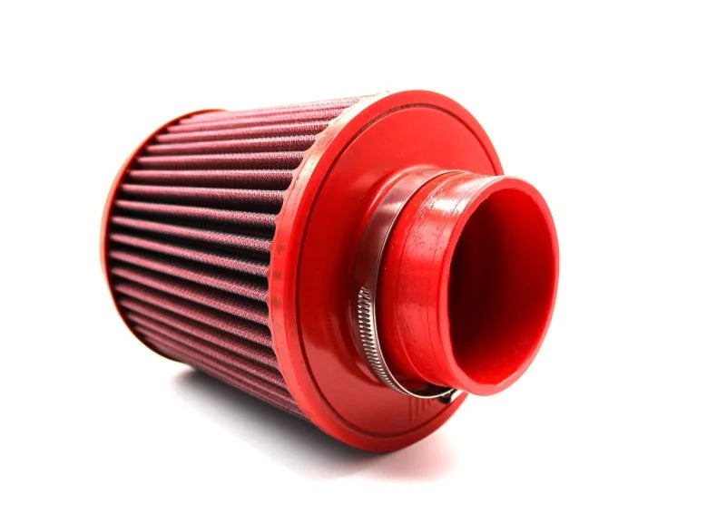 BMC Twin Air Universal Conical Filter w/Polyurethane Top - 76mm ID / 140mm H - Side View