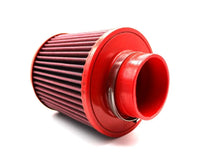 Load image into Gallery viewer, BMC Twin Air Universal Conical Filter w/Polyurethane Top - 76mm ID / 140mm H - Side View