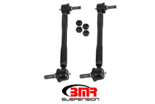 Load image into Gallery viewer, BMR 05-14 S197 Mustang Front Sway Bar End Link Kit - Black - Side View