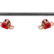 Load image into Gallery viewer, BMR 08-19 Dodge Challenger Rear Hollow 25mm Non-Adjustable Sway Bar Kit - Black Hammertone