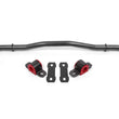 Load image into Gallery viewer, BMR 08-20 Dodge Challenger Front Hollow 38mm Adjustable Sway Bar Kit - Black Hammertone