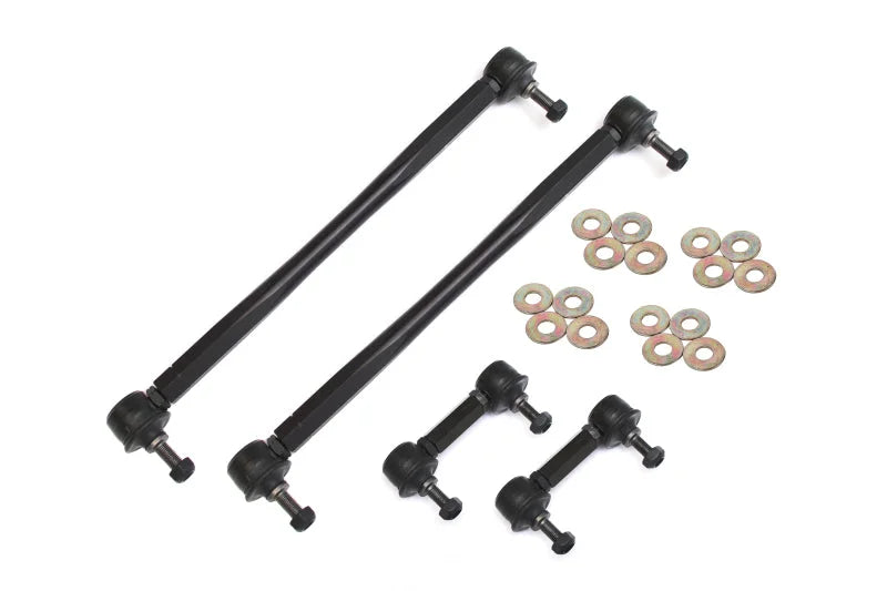 BMR 10-11 5th Gen Camaro Front and Rear Sway Bar End Link Kit - Black - Main Product View