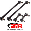 Load image into Gallery viewer, BMR 10-11 5th Gen Camaro Front and Rear Sway Bar End Link Kit - Black - Side View