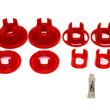 Load image into Gallery viewer, BMR 10-11 5th Gen Camaro Rear Cradle Street Version Poly Inserts Only Bushing Kit - Red
