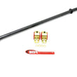 Load image into Gallery viewer, BMR 10-11 5th Gen Camaro Rear Hollow 25mm Adj. Sway Bar Kit w/ Bushings - Black Hammertone