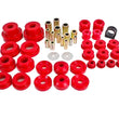 Load image into Gallery viewer, BMR 10-13 5th Gen Camaro Pro Version Total Suspension Bushing Kit (BK030/BK021/BK022) - Black/Red