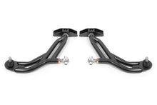 Load image into Gallery viewer, BMR 10-14 Ford Mustang Adj. Lower A-Arms w/ Delrin/Rod End / 18mm Tall Ball Joint - Black Hammertone