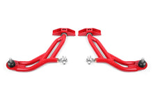 Load image into Gallery viewer, BMR 10-14 Ford Mustang Adj. Lower A-Arms w/ Delrin/Rod End / 18mm Tall Ball Joint - Red