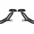 Load image into Gallery viewer, BMR 10-14 Ford Mustang Adj. Lower A-Arms w/ Delrin/Rod End / 19mm Tall Ball Joint - Black Hammertone - Main Product View