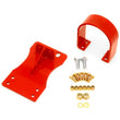 Load image into Gallery viewer, BMR 10-15 5th Gen Camaro V8 Auto Front Driveshaft Safety Loop - Red