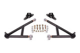BMR 11-14 Ford Mustang Lower A-Arm Kit - Black Hammertone