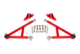 BMR 11-14 Ford Mustang Lower A-Arm Kit - Red