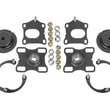 Load image into Gallery viewer, BMR 11- 14 Ford Mustang / Shelby GT500 Caster Camber Plates - Black Hammertone