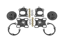 Load image into Gallery viewer, BMR 11- 14 Ford Mustang / Shelby GT500 Caster Camber Plates - Black Hammertone