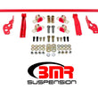 Load image into Gallery viewer, BMR 11-14 S197 Mustang Rear Hollow 25mm Adj. Sway Bar Kit w/ Bushings - Red