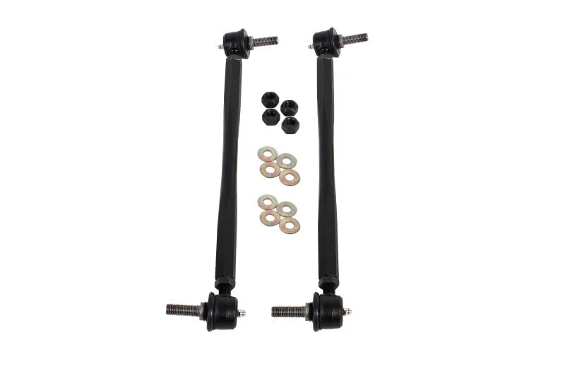 BMR 12-15 5th Gen Camaro Front Sway Bar End Link Kit - Black - Main Product View