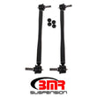 Load image into Gallery viewer, BMR 12-15 5th Gen Camaro Front Sway Bar End Link Kit - Black - Side View