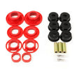 Load image into Gallery viewer, BMR 12-15 5th Gen Camaro Street Version Rear Cradle Bushing Kit (BK001 BK040) - Black/Red