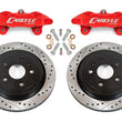 Load image into Gallery viewer, BMR 14-17 Chevrolet SS Brake Kit For 15in Conversion Drilled &amp; Slotted Rotors Red Calipers