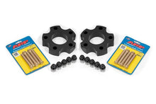 Load image into Gallery viewer, BMR 14-17 Chevrolet SS Wheel Spacer Kit Front 1.25in Wide 1/2-20 Stud Shank Lugs - Black Anodized