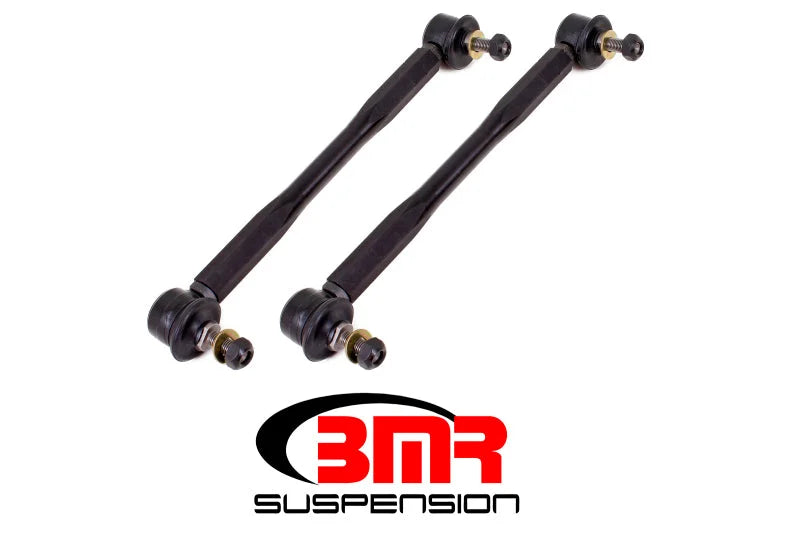 BMR 14-17 Chevy SS Front Sway Bar End Link Kit - Black - Side View