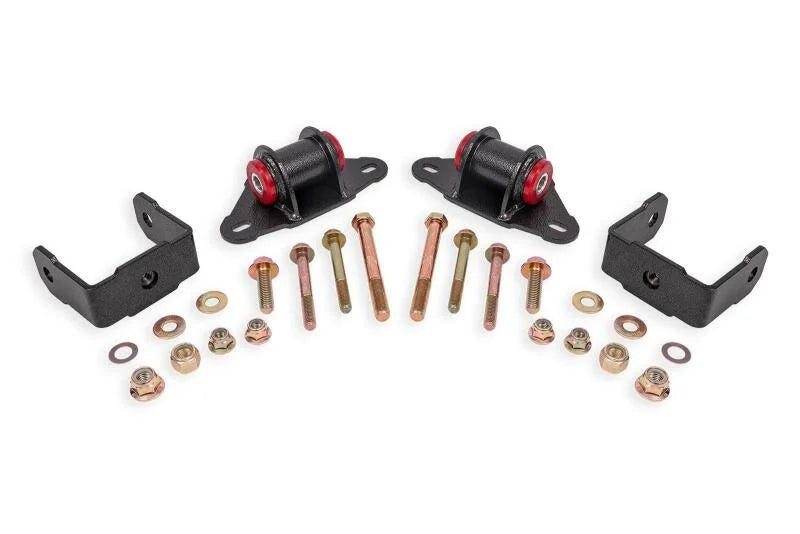 BMR 14-19 Chevrolet Corvette C7 Polyurethane Transmission/Differential Mount - Black Hammertone