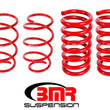 Load image into Gallery viewer, BMR 15-17 S550 Mustang Drag Version Lowering Springs (Set Of 4) - Red