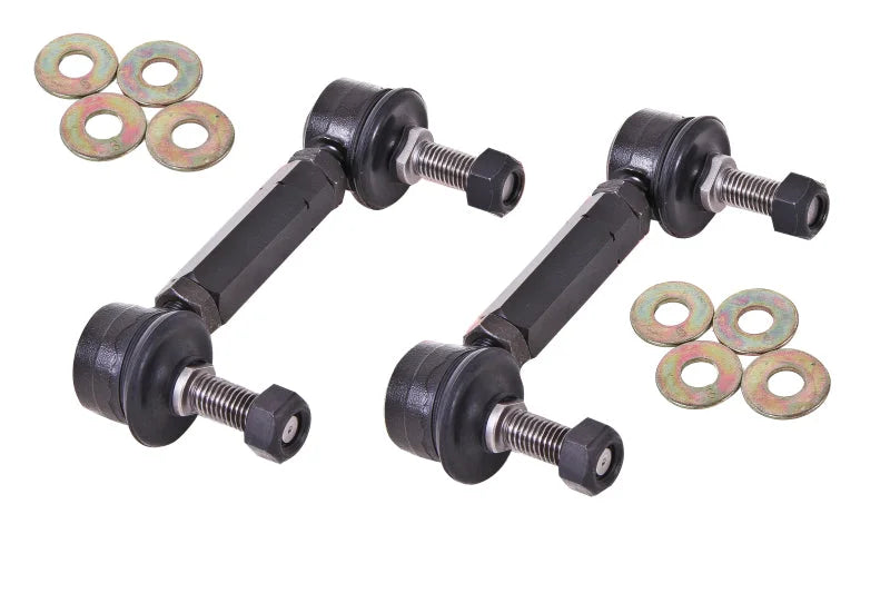 BMR 15-17 S550 Mustang Rear Sway Bar End Link Kit - Black - Main Product View