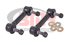 Load image into Gallery viewer, BMR 15-17 S550 Mustang Rear Sway Bar End Link Kit - Black - Side View