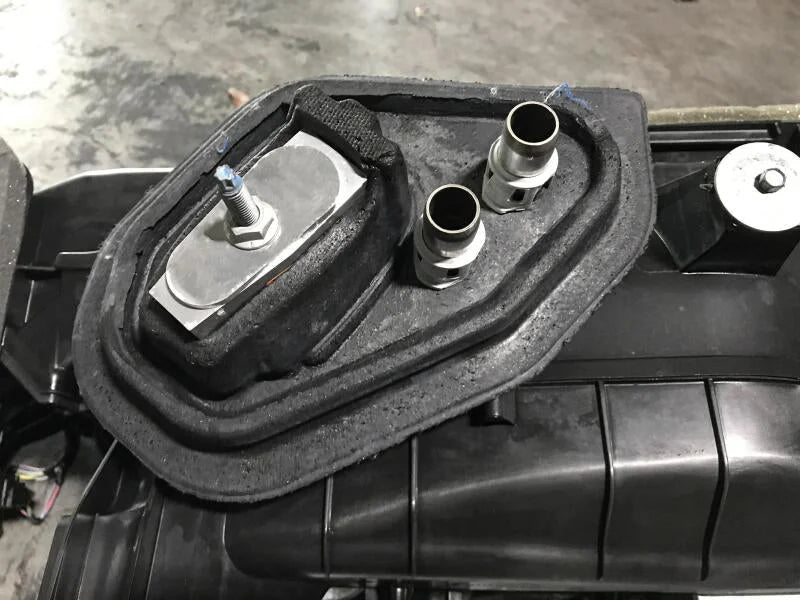 BMR 15-22 Ford Mustang S550 AC Delete Panel - Side View