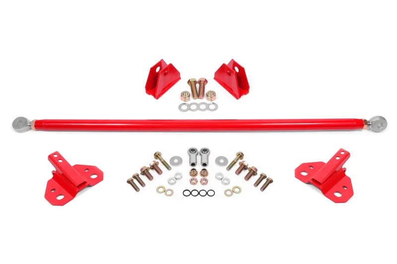 BMR 15-23 Ford S550 Mustang Shock Mount Kit - Red - Main Product View