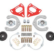 Load image into Gallery viewer, BMR 16-24 Chevrolet Camaro Caster Camber Plates (Coil-Over Only) - Red - Main Product View