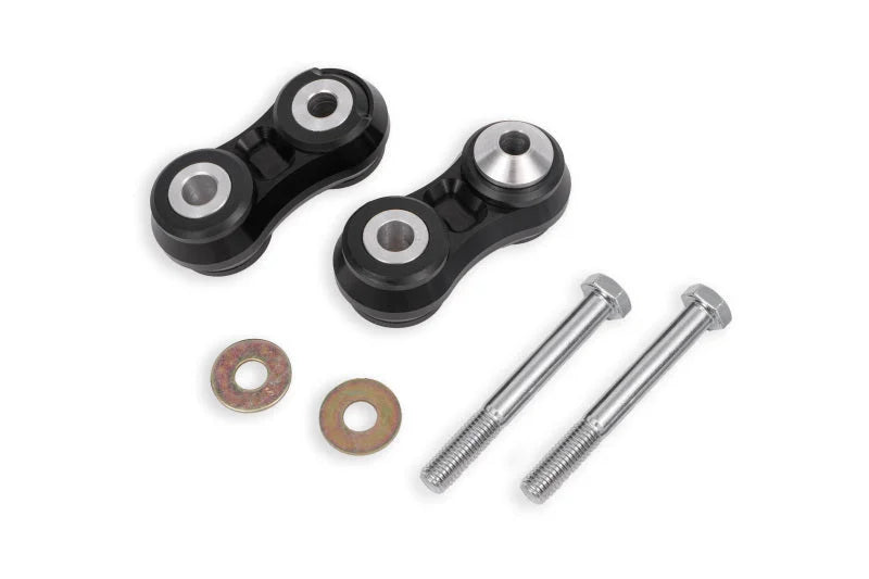 BMR 20-22 Ford Mustang GT500 Rear Lower Control Arms Vertical Link w/ Delrin Bushings  - Black - Main Product View